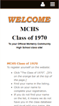 Mobile Screenshot of mchs1970.com