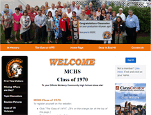 Tablet Screenshot of mchs1970.com